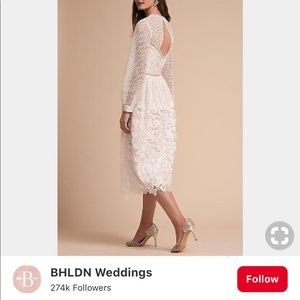 BHLDN WEDDING DRESS UNWORN SIZE 12